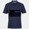 C OF C  JERSEY POLO   CHARCOAL Thumbnail