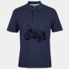 C OF C  JERSEY POLO   CHARCOAL Thumbnail