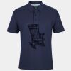 C OF C  JERSEY POLO   CHARCOAL Thumbnail