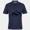 C OF C  JERSEY POLO   CHARCOAL Thumbnail