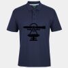 C OF C  JERSEY POLO   CHARCOAL Thumbnail