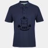 C OF C  JERSEY POLO   CHARCOAL Thumbnail