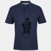 C OF C  JERSEY POLO   CHARCOAL Thumbnail