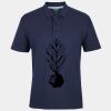 C OF C  JERSEY POLO   CHARCOAL Thumbnail