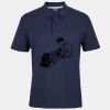 C OF C  JERSEY POLO   CHARCOAL Thumbnail