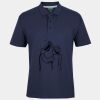 C OF C  JERSEY POLO   CHARCOAL Thumbnail