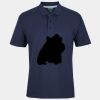 C OF C  JERSEY POLO   CHARCOAL Thumbnail