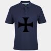 C OF C  JERSEY POLO   CHARCOAL Thumbnail