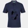 C OF C  JERSEY POLO   CHARCOAL Thumbnail