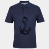 C OF C  JERSEY POLO   CHARCOAL Thumbnail