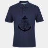 C OF C  JERSEY POLO   CHARCOAL Thumbnail