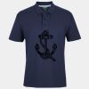 C OF C  JERSEY POLO   CHARCOAL Thumbnail