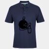 C OF C  JERSEY POLO   CHARCOAL Thumbnail