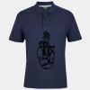 C OF C  JERSEY POLO   CHARCOAL Thumbnail
