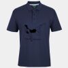 C OF C  JERSEY POLO   CHARCOAL Thumbnail