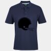 C OF C  JERSEY POLO   CHARCOAL Thumbnail