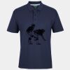 C OF C  JERSEY POLO   CHARCOAL Thumbnail
