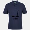 C OF C  JERSEY POLO   CHARCOAL Thumbnail