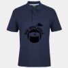 C OF C  JERSEY POLO   CHARCOAL Thumbnail