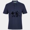 C OF C  JERSEY POLO   CHARCOAL Thumbnail