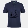 C OF C  JERSEY POLO   CHARCOAL Thumbnail