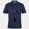 C OF C  JERSEY POLO   CHARCOAL Thumbnail