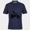 C OF C  JERSEY POLO   CHARCOAL Thumbnail