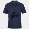 C OF C  JERSEY POLO   CHARCOAL Thumbnail