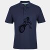 C OF C  JERSEY POLO   CHARCOAL Thumbnail