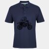 C OF C  JERSEY POLO   CHARCOAL Thumbnail