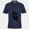 C OF C  JERSEY POLO   CHARCOAL Thumbnail