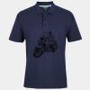 C OF C  JERSEY POLO   CHARCOAL Thumbnail