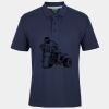 C OF C  JERSEY POLO   CHARCOAL Thumbnail