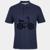 C OF C  JERSEY POLO   CHARCOAL Thumbnail