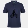 C OF C  JERSEY POLO   CHARCOAL Thumbnail