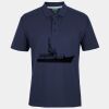 C OF C  JERSEY POLO   CHARCOAL Thumbnail