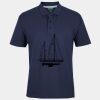 C OF C  JERSEY POLO   CHARCOAL Thumbnail