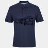 C OF C  JERSEY POLO   CHARCOAL Thumbnail