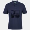 C OF C  JERSEY POLO   CHARCOAL Thumbnail