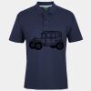 C OF C  JERSEY POLO   CHARCOAL Thumbnail