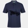 C OF C  JERSEY POLO   CHARCOAL Thumbnail