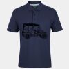 C OF C  JERSEY POLO   CHARCOAL Thumbnail
