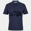 C OF C  JERSEY POLO   CHARCOAL Thumbnail