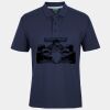C OF C  JERSEY POLO   CHARCOAL Thumbnail