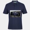 C OF C  JERSEY POLO   CHARCOAL Thumbnail
