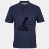 C OF C  JERSEY POLO   CHARCOAL Thumbnail