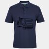 C OF C  JERSEY POLO   CHARCOAL Thumbnail