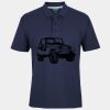 C OF C  JERSEY POLO   CHARCOAL Thumbnail