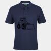 C OF C  JERSEY POLO   CHARCOAL Thumbnail