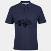 C OF C  JERSEY POLO   CHARCOAL Thumbnail